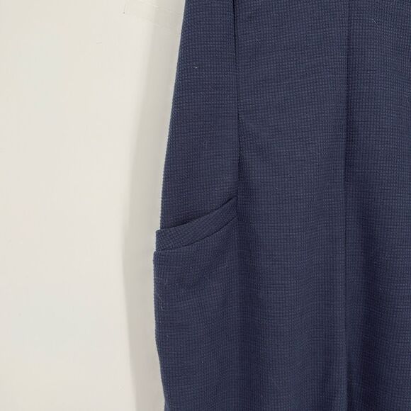 NWOT Casual Jumpsuit Romper Pockets Stretchy‎ Slouchy Navy Size XS - Picture 11 of 16